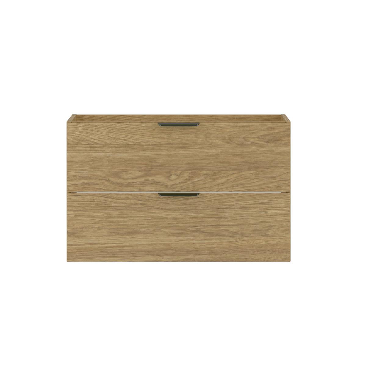 WASCHTISCHUNTERSCHRANK 80cm Astrid Holz - Braun, Holzwerkstoff (80/50/45.8cm) - Petits-meubles