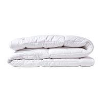MATRATZENTOPPER 135/190 cm, Seide & Funktionsfaser - Weiß, Textil (135/190cm) - Homescapes
