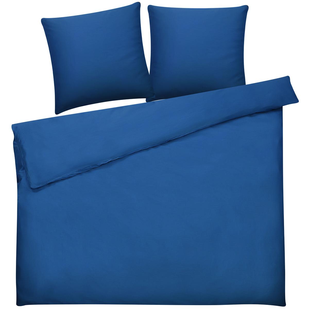 BETTWÄSCHE SET Harmonridge 200x220 cm - Blau, Textil (200/220cm) - Beliani