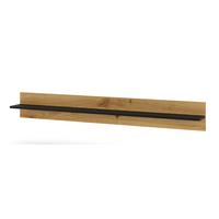 WANDREGAL Schwarz, Artisan 151/20/20 - Schwarz, Holzwerkstoff (151/20/20cm) - RAUMHIRSCH FURNITURE