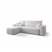 ECKSOFA Agepo In Curio - Hellgrau, Holzwerkstoff/Textil (250/150cm) - Fun Möbel