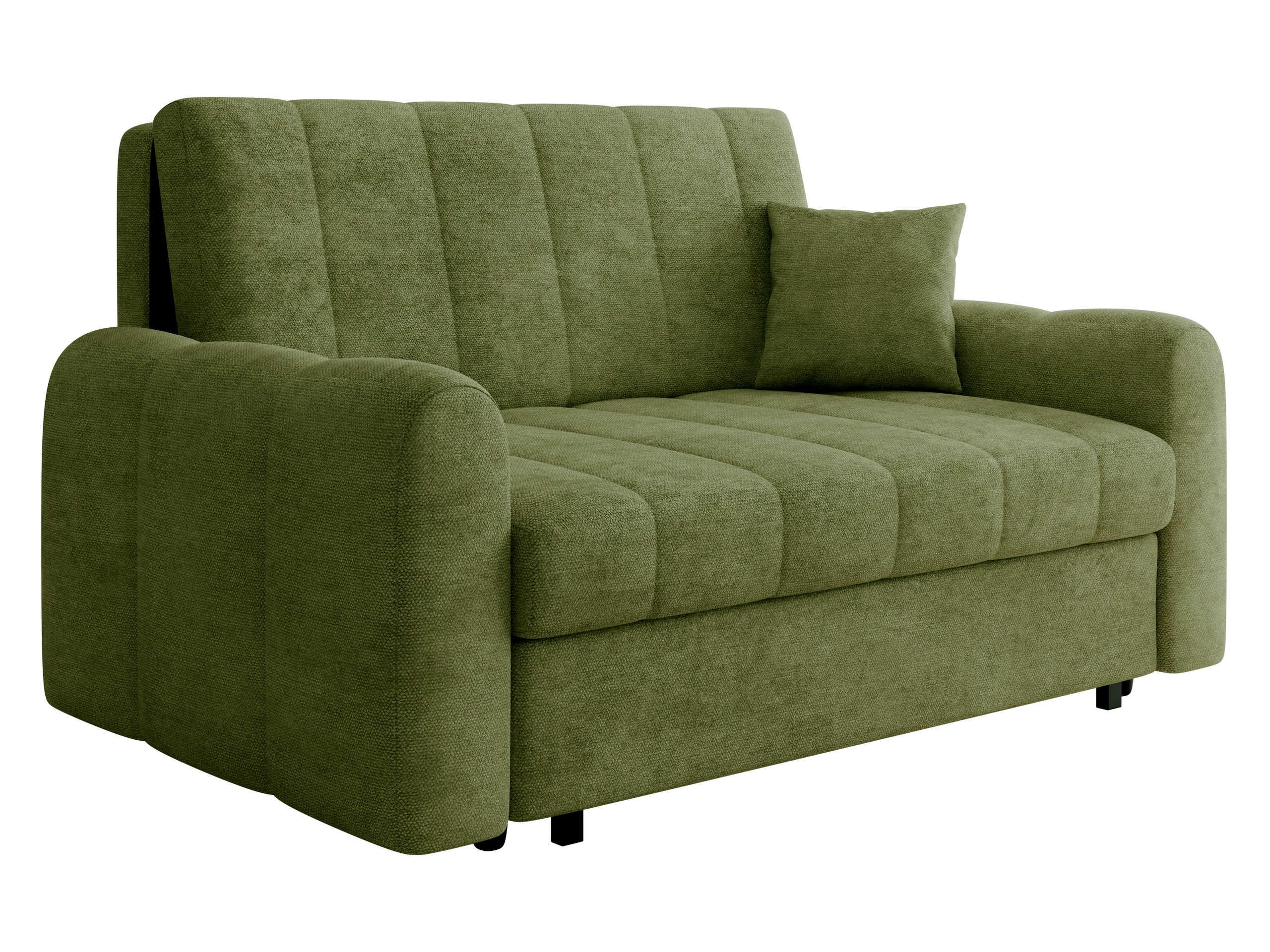 SCHLAFSOFA Viva Moon III - Schwarz/Grün, Holz/Metall (168/85/98cm) - MIRJAN24