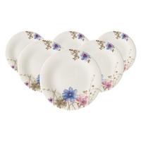 FRÜHSTÜCKSTELLER Mariefleur Gris Basic bunt ø 21,5 cm 6er Set - Multicolor, Keramik (21.5cm) - Villeroy & Boch