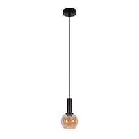 PENDELLEUCHTE Ixeth 10/13/145 cm - Schwarz, Glas/Metall (10/13/145cm) - ZMH