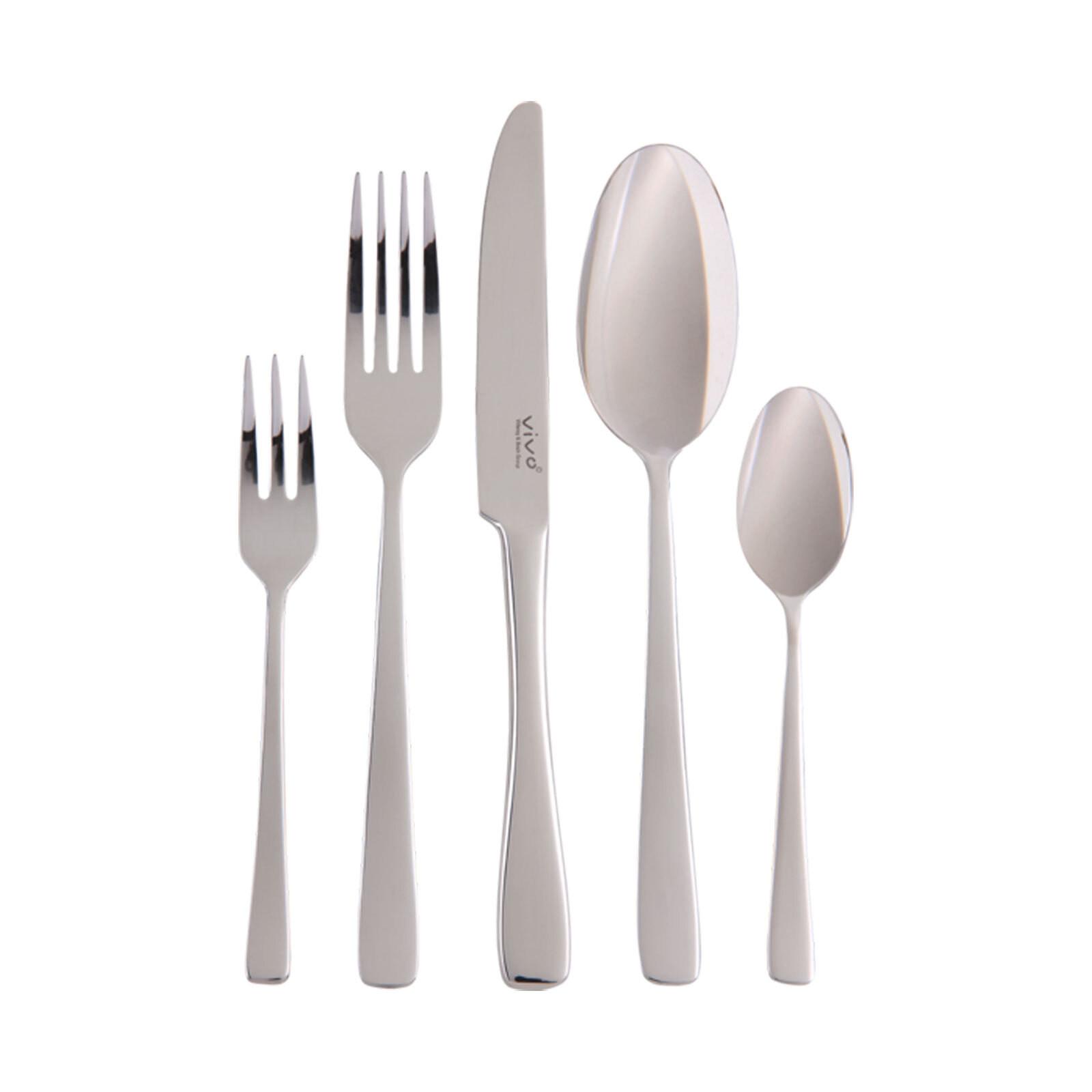 TAFELBESTECK Voice Basic beige 180-tlg. - Beige, Metall - Villeroy & Boch