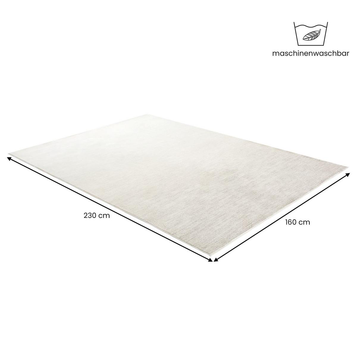 TEPPICH OMBRE hellbraun - Hellbraun, Textil (160/230cm) - IDIMEX