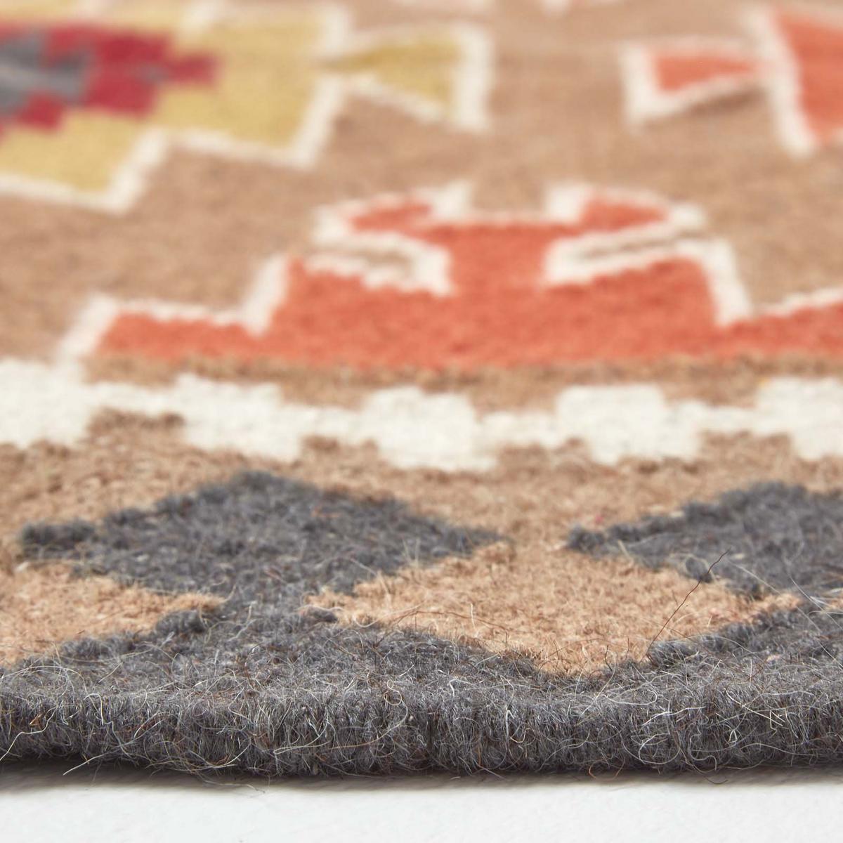 KELIM-TEPPICH Jaipur handgewebt 120/170 cm - Multicolor, Textil (120/170cm) - Homescapes