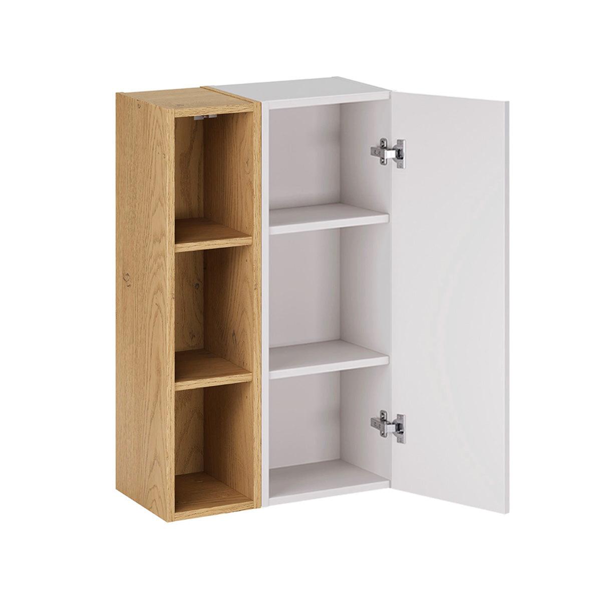 SCHRANKORIA Weiß - Weiß, Holzwerkstoff (50/80/26.6cm) - Petits-meubles