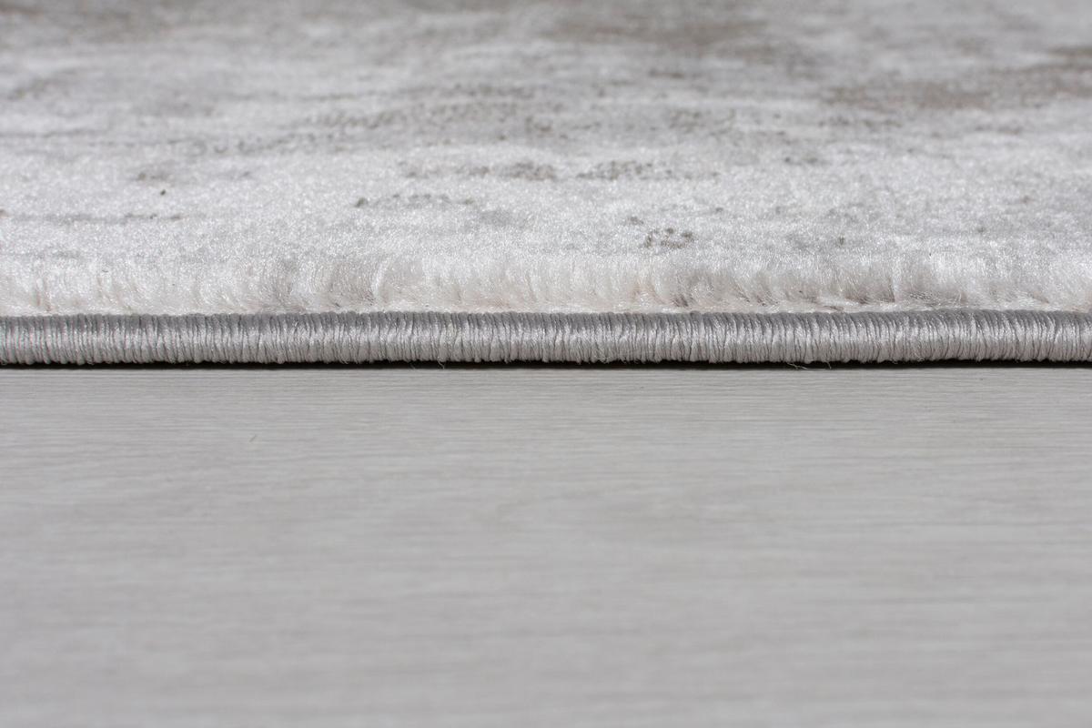 TEPPICH DEE, abstrakt, Grau, 80 x 150 cm - Grau, Textil (150/80cm) - KADIMA DESIGN