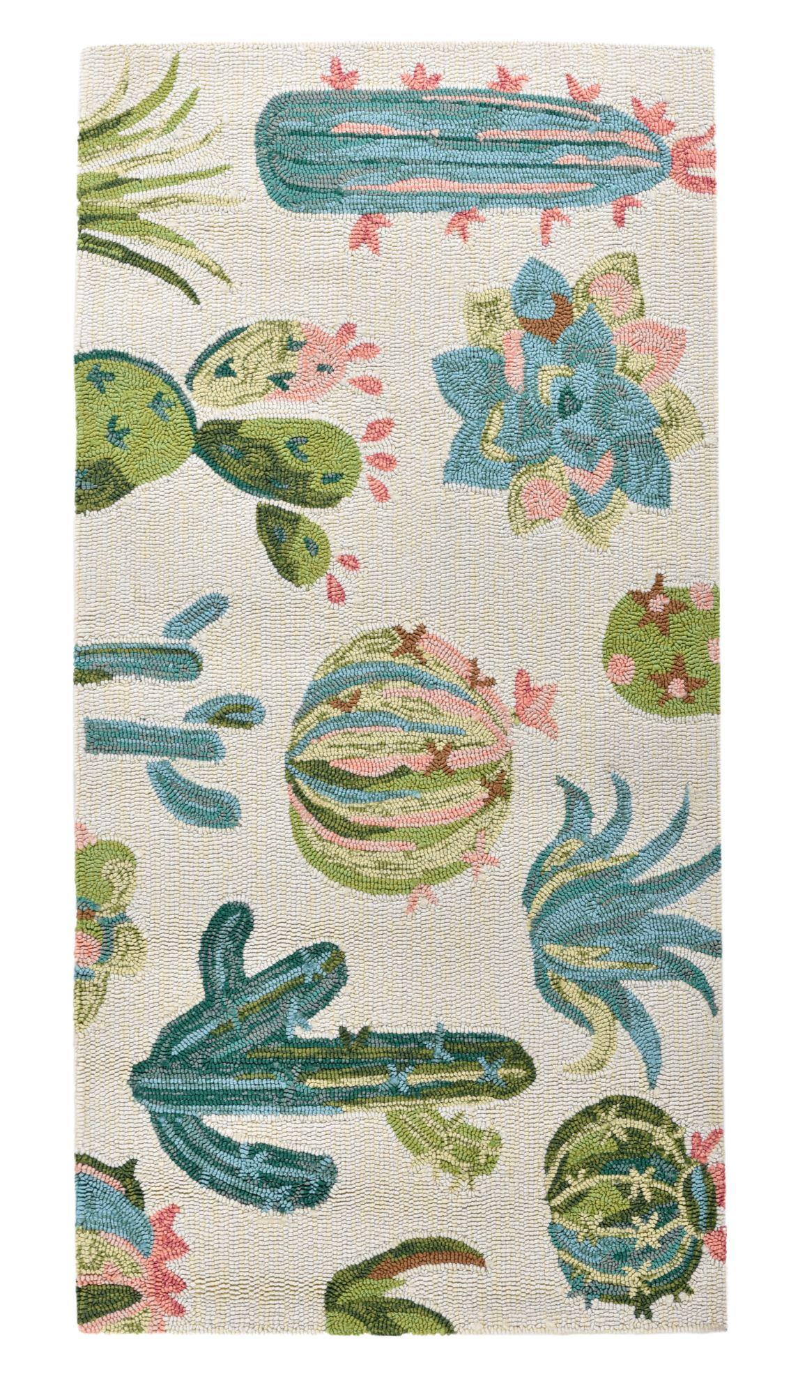 OUTDOORTEPPICH Rosetta 160x230 cm - Weiß, Textil (160/230cm) - Gino Falcone