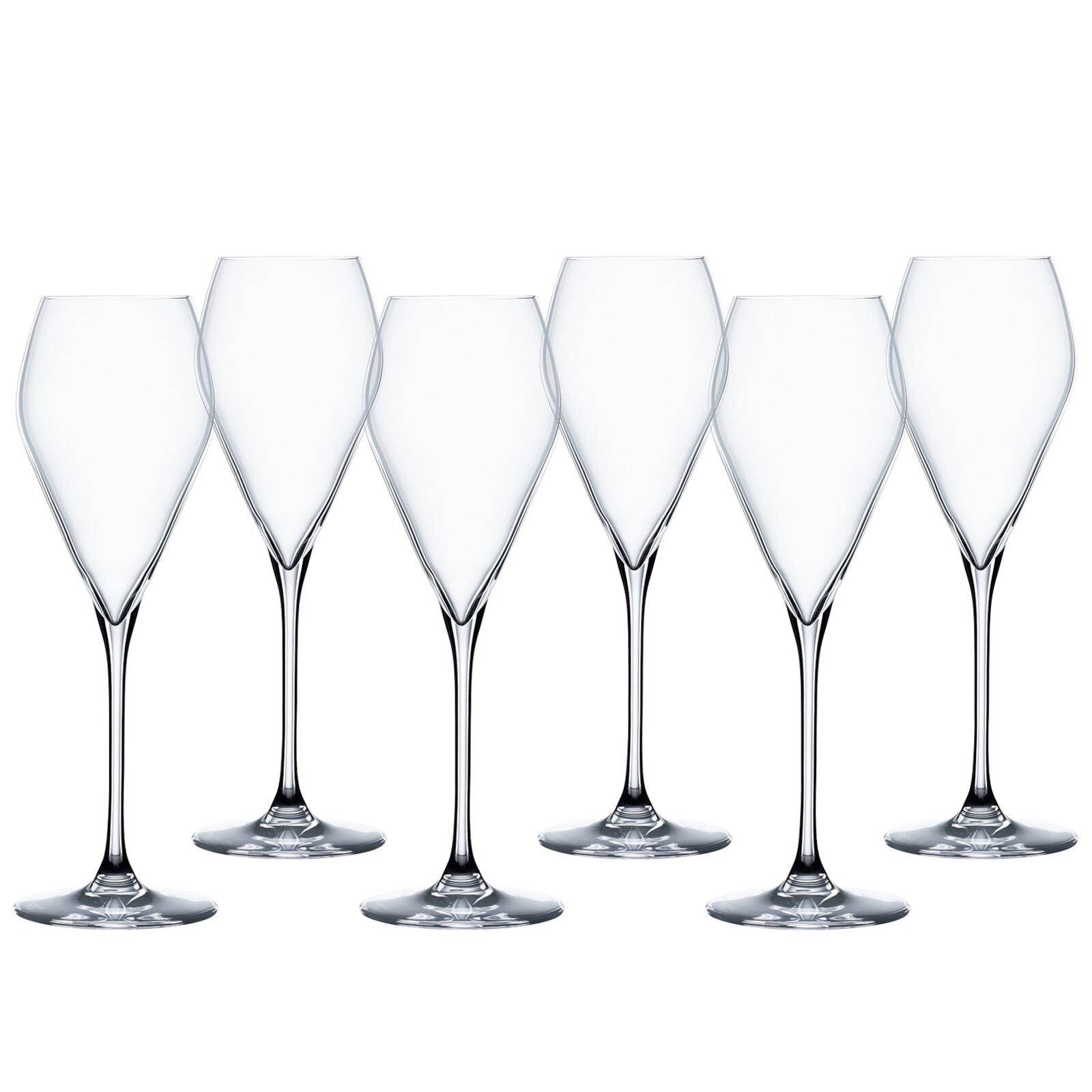 CHAMPAGNERGLÄSER Sparkling Party transparent 230 ml 6er Set - Transparent, Glas (0.23L) - Spiegelau