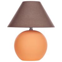 TISCHLAMPE Limia 34/34/41 cm - Orange, Keramik (34/34/41cm) - Beliani