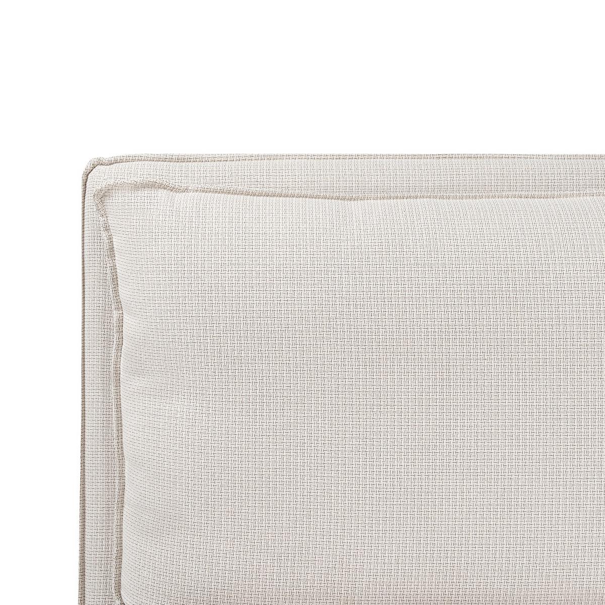 BETT mit Lattenrost 180/200 cm Stoff Beige Bajonna - Beige, Textil (180/200cm) - Beliani