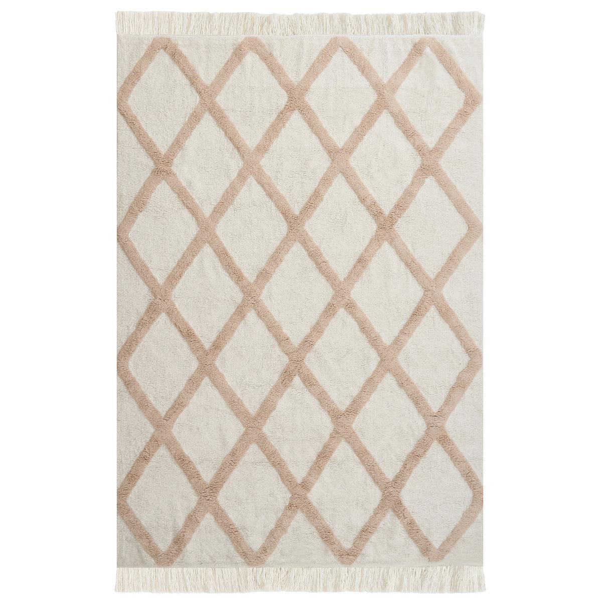 Beliani KINDERTEPPICH Hellbeige 140/200 cm Baumwolle Punsari online kaufen ➤ mömax