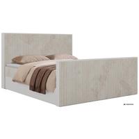 BOXBETT TRAVIT DUO 200/200 - Beige Cord - Topper Visco - H3 - Beige/Schwarz, Kunststoff/Textil (200/200cm) - MKS