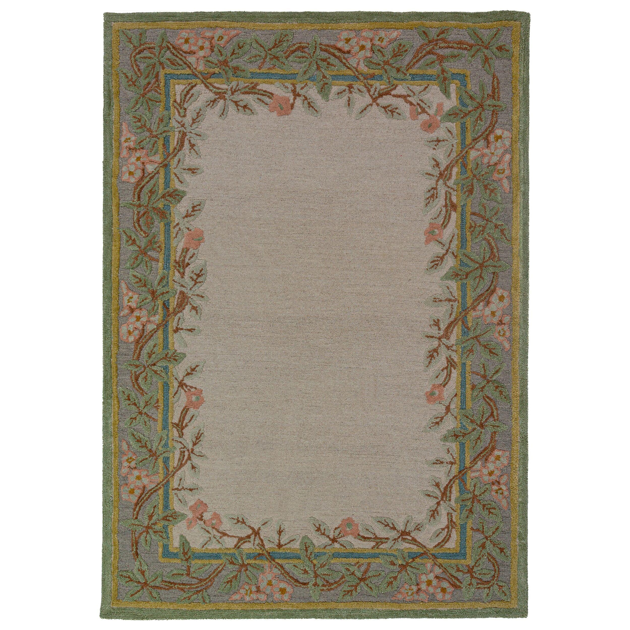 WOLLTEPPICH SOAR, floral, aus Wolle, Bunt, 160 x 230 cm - Multicolor, Textil (230/160cm) - KADIMA DESIGN