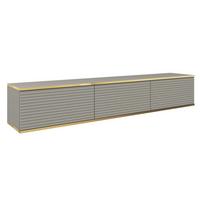 LOWBOARD VENEZIA 175/30/32 cm, Grau - Grau, Holzwerkstoff (175/30/32cm) - MASSENO