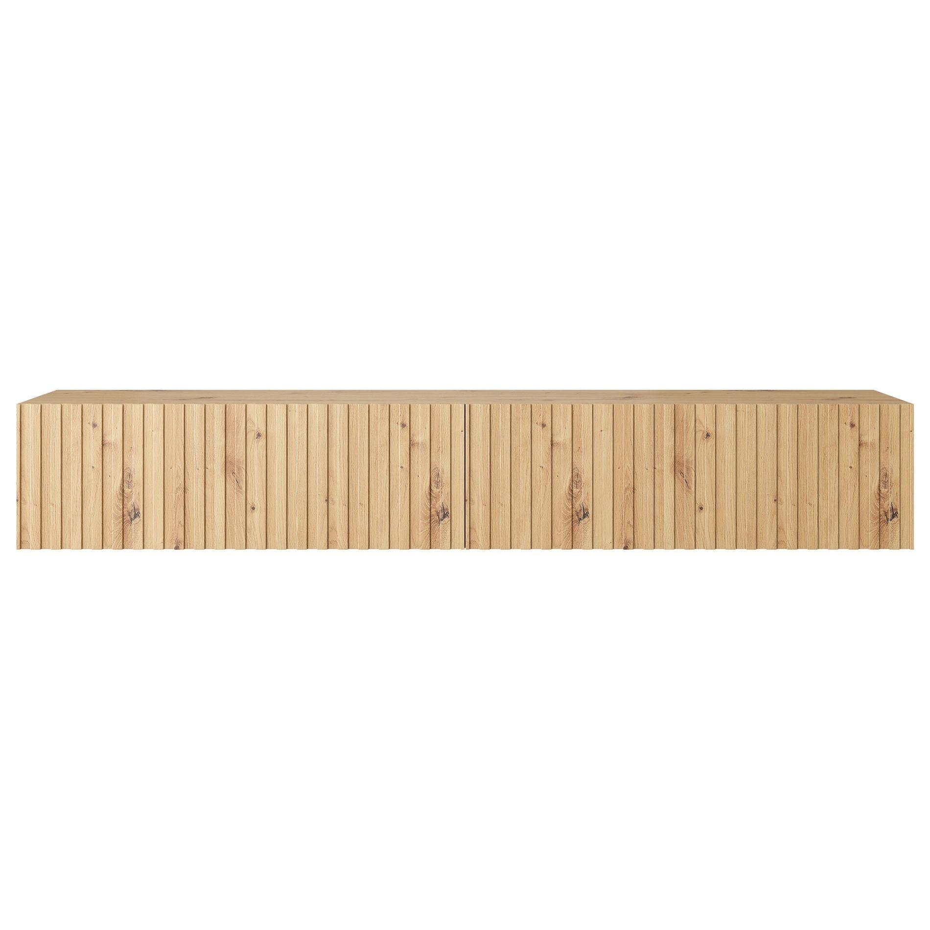 TV-HÄNGEBOARD Telire Eiche 175 cm - Eiche Artisan, Holzwerkstoff (175/30/31.6cm) - Selsey