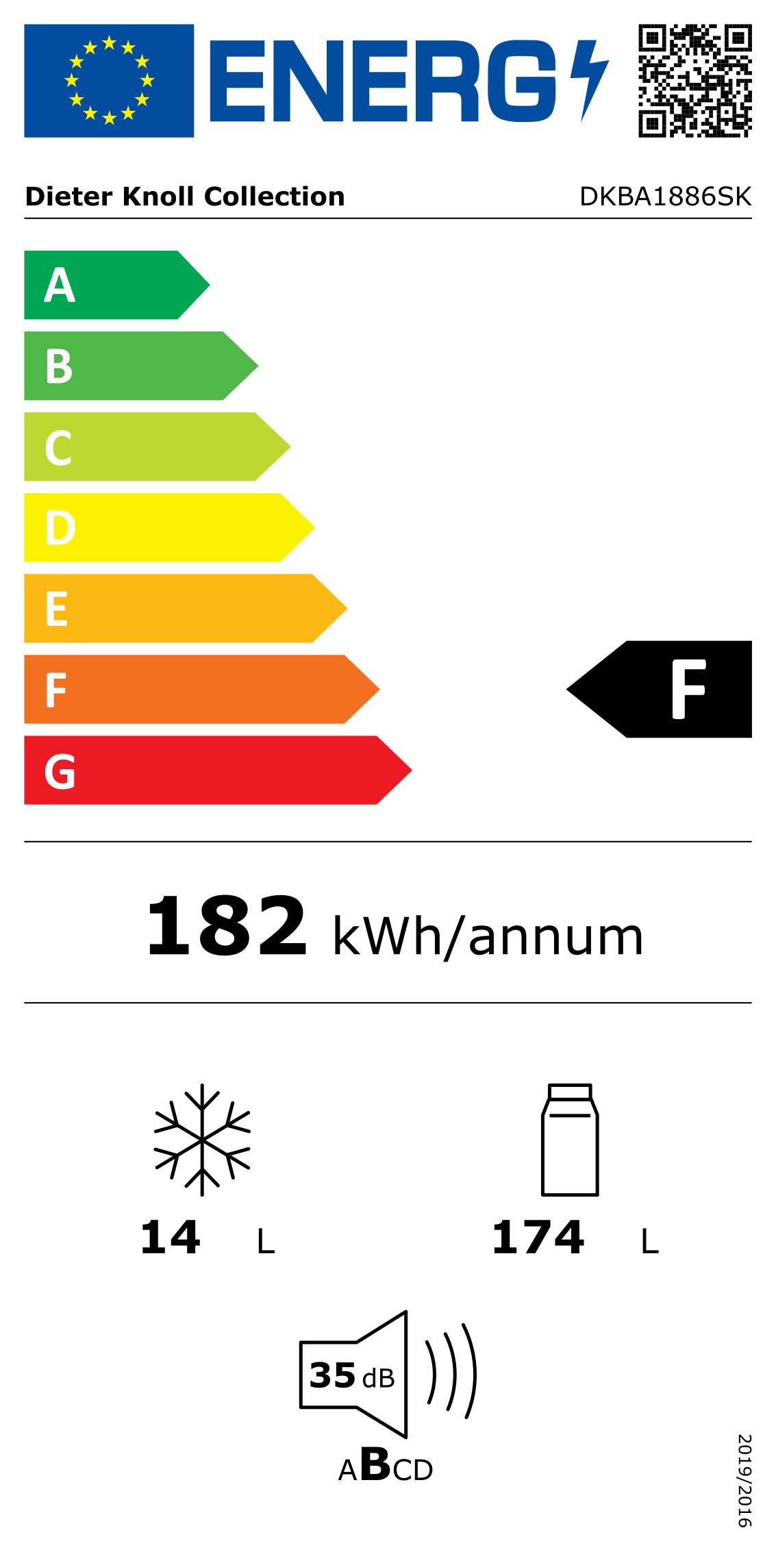 Kühlschrank DKBA1886SK