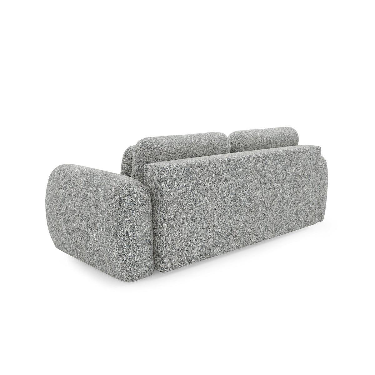 SOFA Carmela 3 Sitzplätze Grau - Grau, Holz (266/95/121cm) - Petits-meubles
