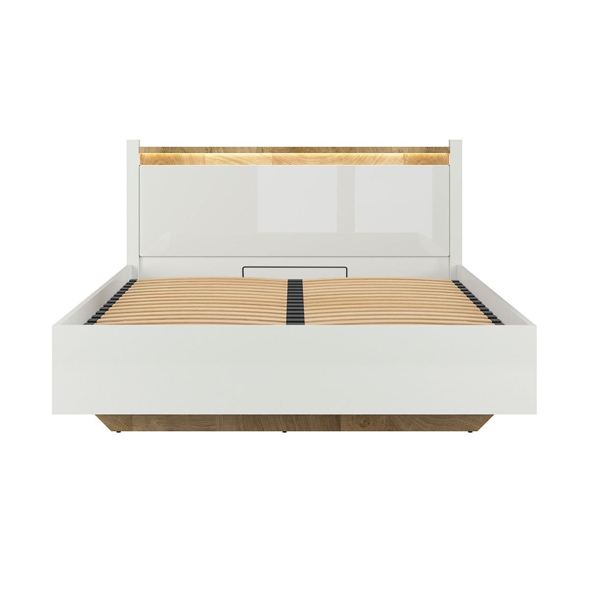 BOXBETT 140/200 Helios Weiß - Weiß, Holzwerkstoff (140/200cm) - Petits-meubles