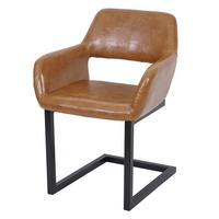 ESSZIMMERSTUHL Braun - Braun, Textil (58/80/55cm) - MCW