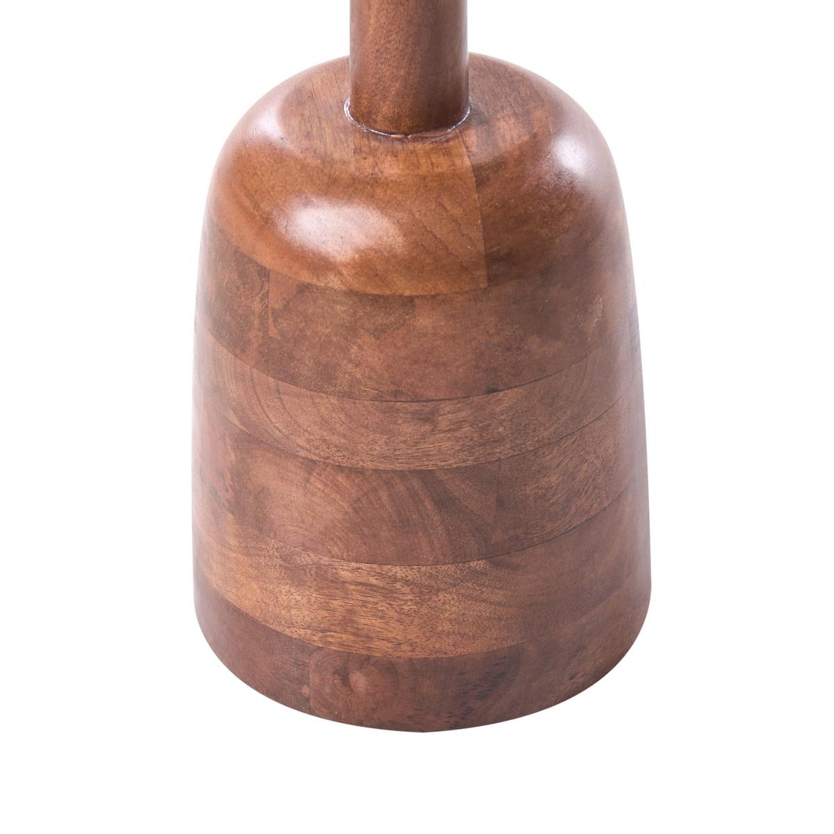 BEISTELLTISCH Mangoholz Braun Hartwell - Braun, Holz (36/36/54cm) - Beliani