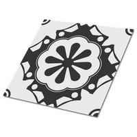 FLIESENAUFKLEBER 9 Stück 30x30 cm selbstklebend Geometrisches Muster - Grau, Textil (30/1.6/30cm) - TULUP