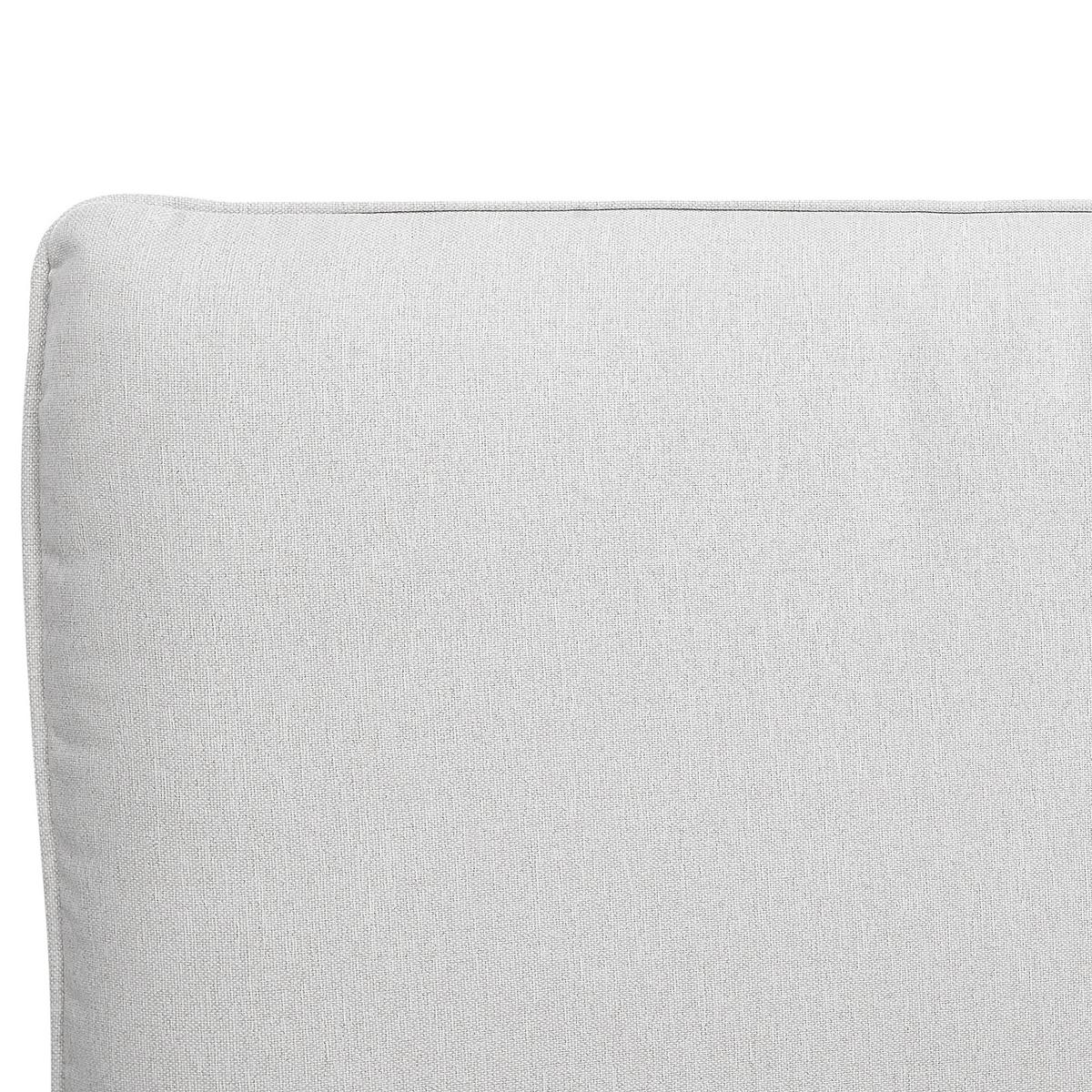 BETT mit Lattenrost 160/200 cm Stoff Hellgrau Corio - Hellgrau, Textil (160/200cm) - Beliani