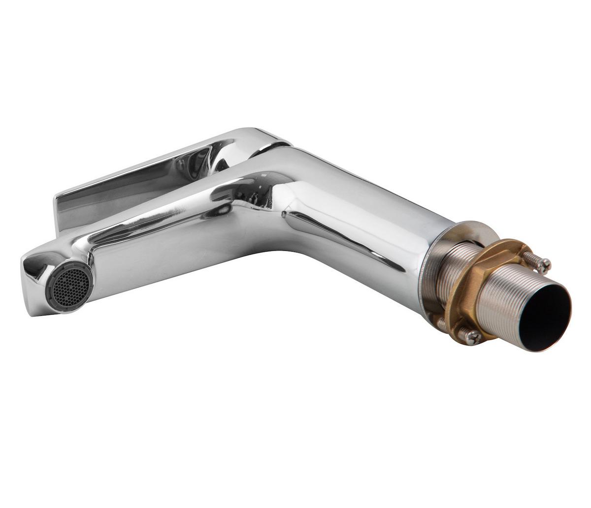 WASCHTISCHARMATUR Shelby Chrom - Chromfarben, Metall (10/20/5cm) - Badplaats