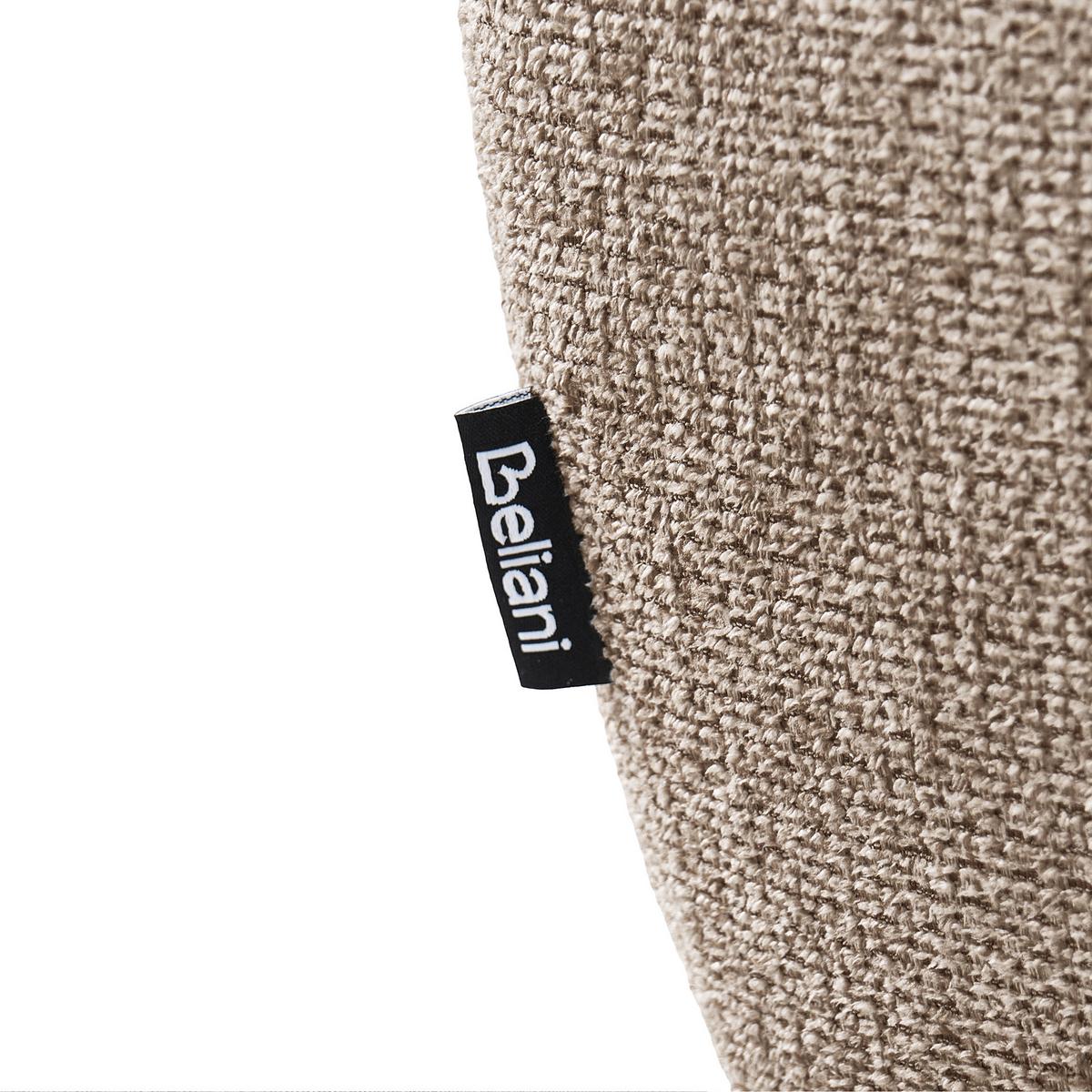 2-SITZER-SOFA Stoff Taupe Halba - Taupe, Textil (174/80/85cm) - Beliani