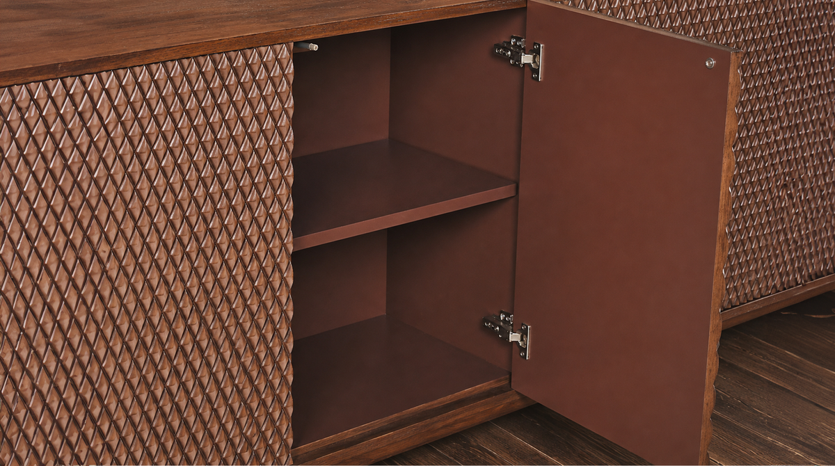 SIDEBOARD COPAS Braun Holz - Braun, Eichenholz/Holz (180/85/40cm) - KAWOLA