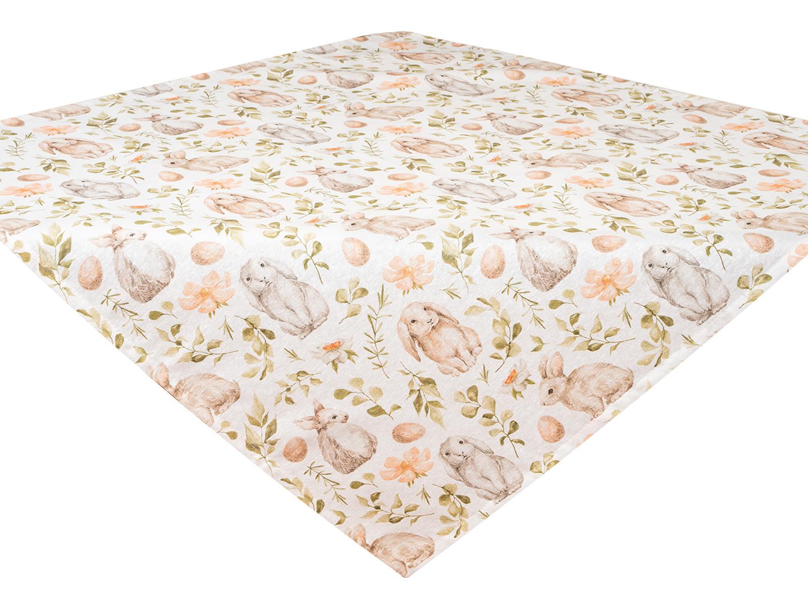 MITTELDECKE Hoppel 80/80 cm - Taupe/Beige, Textil (80/80cm) - beties Heimtextil