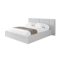 POLSTERBETT mit Bettkasten und Lattenrost, Bett mit Matratze H3/H4 - RIVO 120x200 Hellgrau - Taupe, Holzwerkstoff/Textil (120/200cm) - ALTDECOR