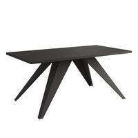 COUCHTISCH AIRA 120/60/48 cm Rechteckig, Schwarz - Schwarz, Metall (60/120/48cm) - Idohome