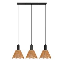 PENDELLEUCHTE Zachary 74/56/120 cm - Braun, Metall (74/56/120cm) - ZMH