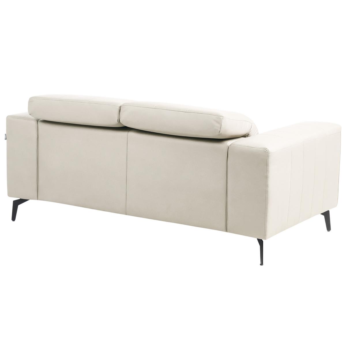 2-SITZER-SOFA Stoff Hellbeige Ommel - Beige, Textil (172/80/102cm) - Beliani