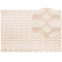 KURZFLOR-TEPPICH Cizre 230/160 cm - Beige, Naturmaterialien (160/230cm) - Beliani