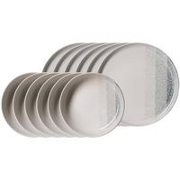TAFELSERVICE Trio Grau 12-tlg. - Grau, Keramik (2/2/2cm) - Ritzenhoff Breker