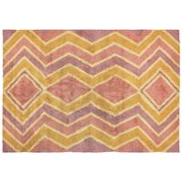 KURZFLOR-TEPPICH Canakkale 230/160 cm - Multicolor, Textil (160/230cm) - Beliani