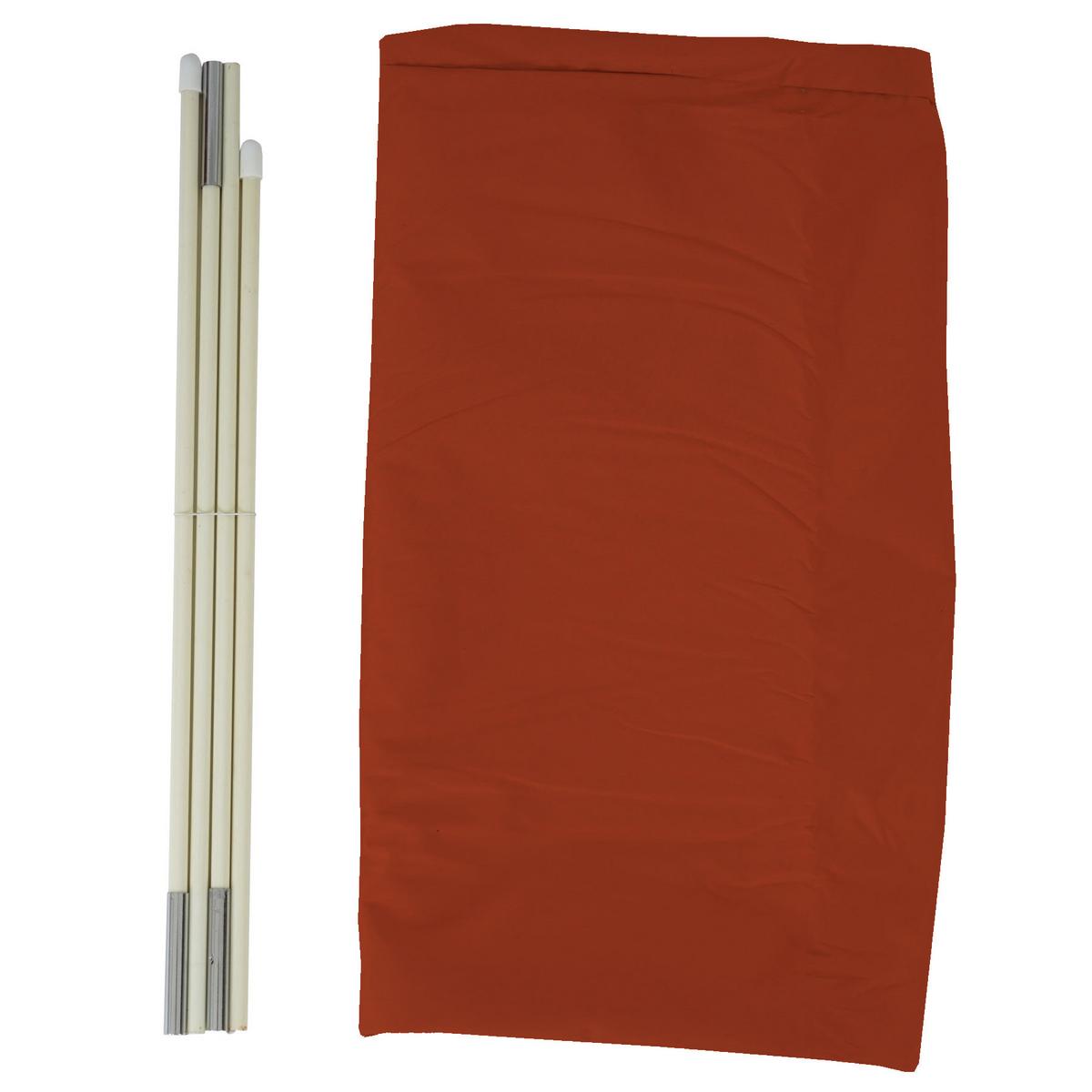 SCHUTZHÜLLE MCW FÜR AMPELSCHIRM BIS 3,5M Orange - Orange, Textil (60/265/60cm) - MCW