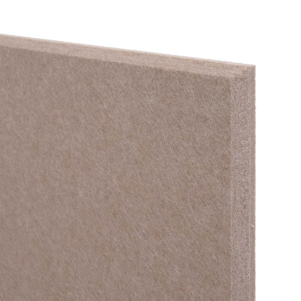 AKUSTIKWANDPANEEL Braun Komplett-Set - Braun, Textil (50/50/1cm) - MCW