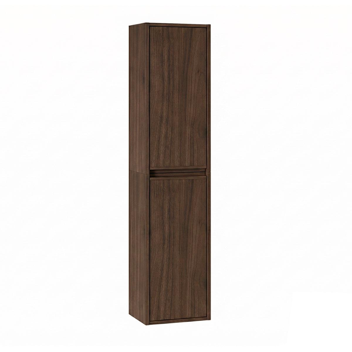 HÄNGESÄULE Edmé Dunkles Holz - Braun, Holzwerkstoff (30/160/26.6cm) - Petits-meubles