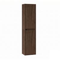 HÄNGESÄULE Edmé Dunkles Holz - Braun, Holzwerkstoff (30/160/26.6cm) - Petits-meubles