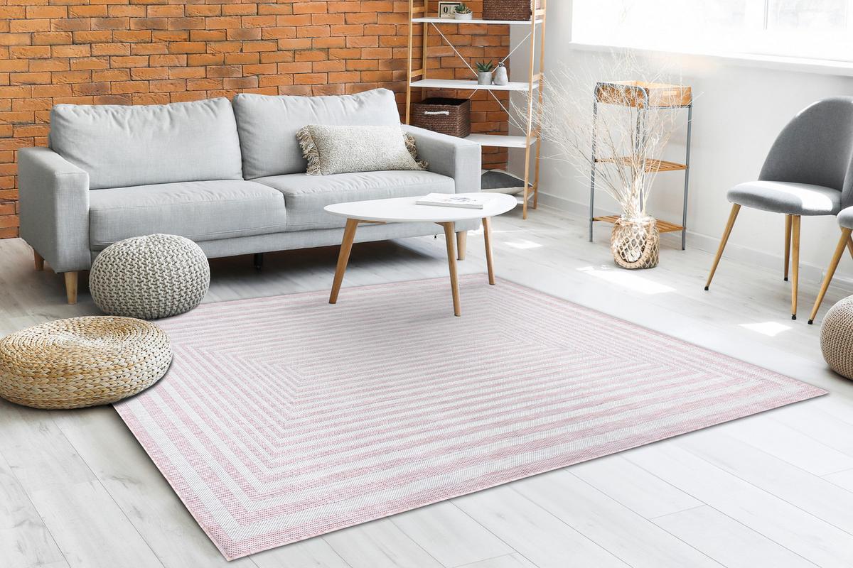 TEPPICH Sion 180/270 cm - Pink, Textil (180/270cm) - rugsX