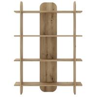 REGAL Livio Eichenholzoptik 107 cm - Beige, Holzwerkstoff (107.2/149.4/28cm) - Selsey