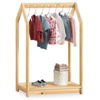 KINDER KLEIDERSTÄNDER SALLY - Naturfarben, Holz (78/118/42cm) - IDIMEX