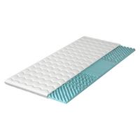 TOPPER Profil 5 cm - Weiß, Textil (180/200cm) - MIRJAN24