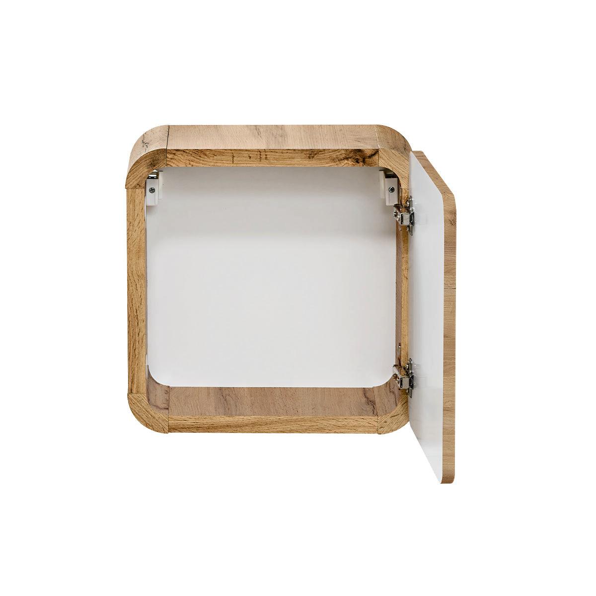 SCHRANK 1 Tür Arun Holz - Braun, Holzwerkstoff (35/35/22cm) - Petits-meubles