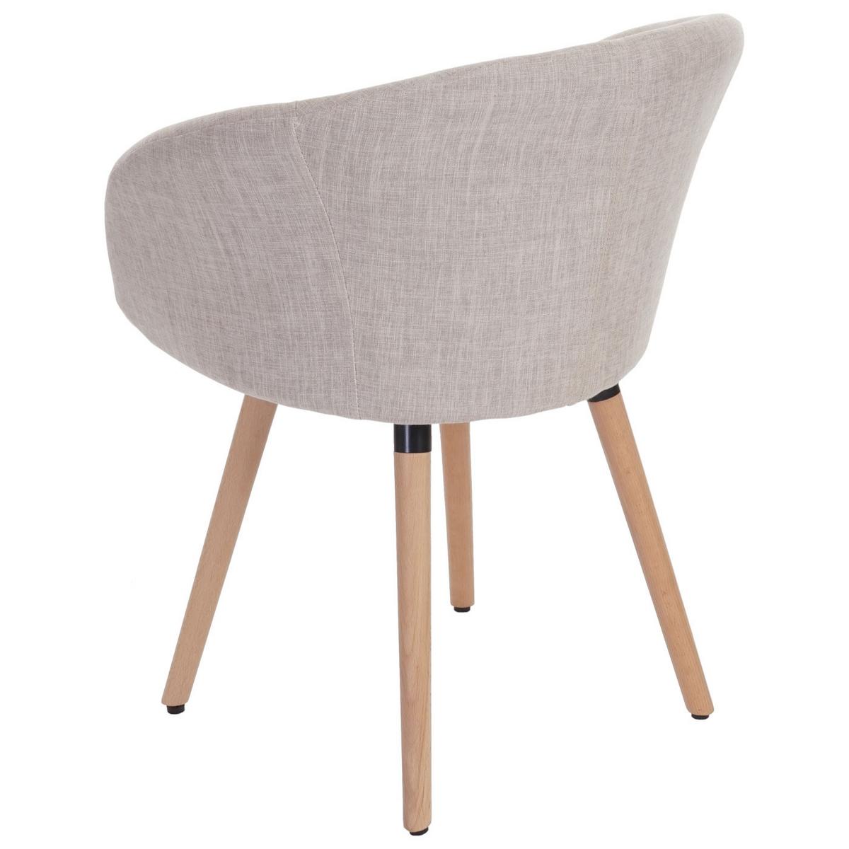 ESSZIMMERSTUHL Beige, Grau 6er-Set - Greige/Beige, Textil (61/80/56cm) - MCW